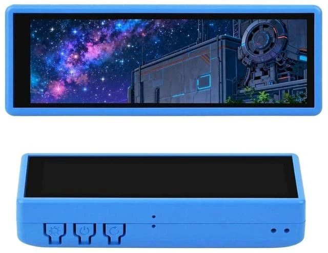 Main image of ESP32-S3 Development Board with 3.49inch IPS Capacitive Touch LCD (B),172 × 640 Resolution 16.7M Color QSPI Display,Supports AI Interaction and Offline Voice Control