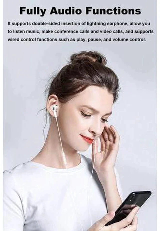 Alt view image 4 of 6 - USB C to 3.5mm Headphone Jack Adapter, Type C Audio Converter Compatible with iPhone 15/16 Series, iPad Air, Grey, No Charging/Data/Lavalier Mic Support