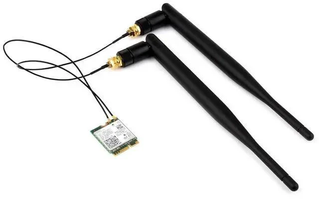 Main image of WiFi 7 Wireless Card BE200 NIC Network Adapter,Bluetooth 5.4,5800Mbps NGFF (M.2 E Key)Supports 2.4G/5G/6GHz Tri-Band,IEEE 802.11a/b/g/n/ac/be/ax Standard