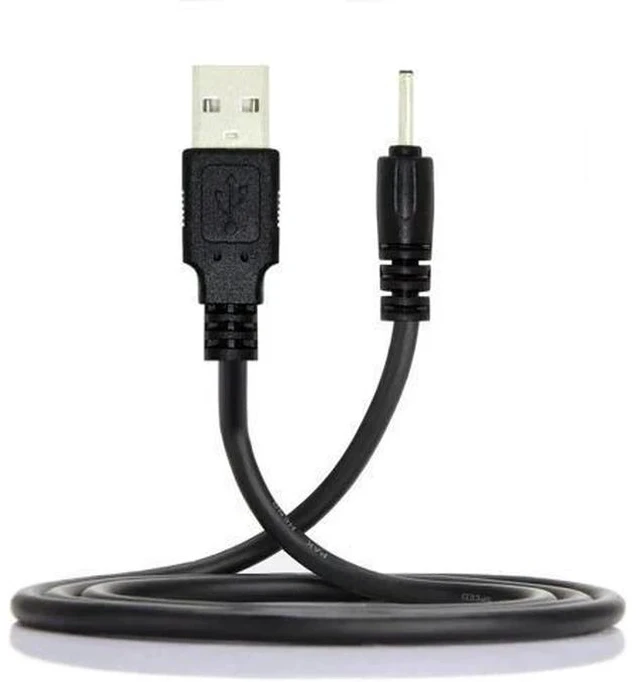 Main image of 120CM USB2.0 A Male to Straight 2.0×0.7mm DC Barrel Power Cable, 5V DC Charging Cord