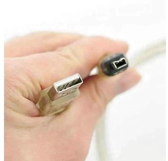 Alt view image 5 of 7 - 1.5M USB 2.0 to IEEE 1394 4Pin iLink Firewire Cable Specially for DCR-TRV75E DV Camcorder, 4.92FT