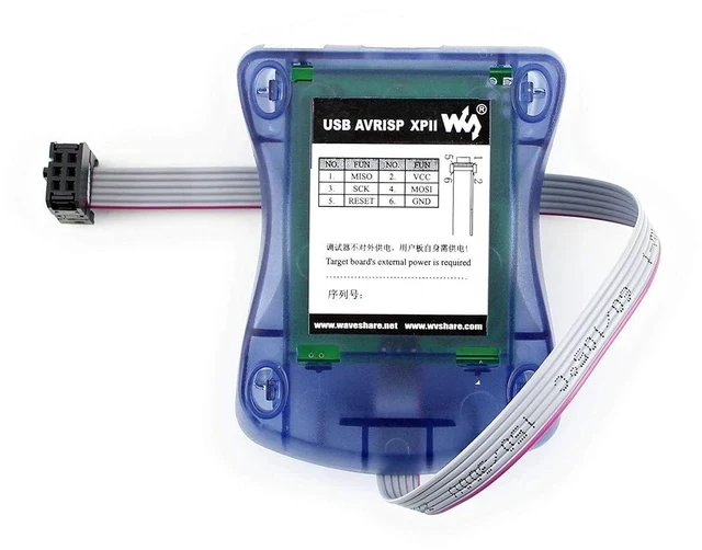 Alt view image 2 of 7 - Compatible with Atmel AT AVRISP mkII mk2 AVR ISP in-System Programmer USB AVRISP XPII Support All AVR Devices with ISP or PDI Interface, XMEGA Support AVR Studio 4/5/6