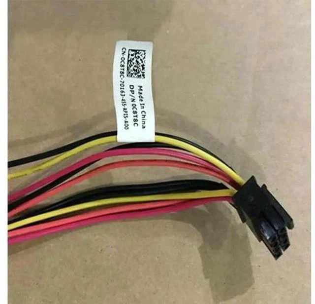 Alt view image 3 of 3 - 0C8T8C C8T8C SATA Power Cable, 8Pin to 4 SATA Splitter Cord for Dell OptiPlex 3020MT HDD & SSD
