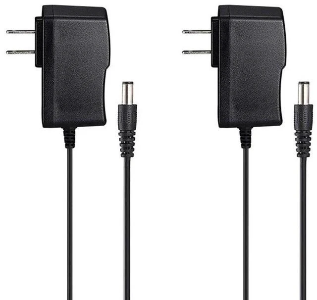 Main image of 5V 1A Power Adapter AC120V 100-240V to DC 5V 1000mA 5W Power Supply Black Cable Length 4.9 ft (Pack of 2)