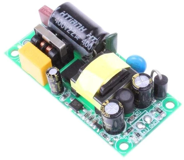 Main image of AC to DC Precision Buck Power Supply Module AC 120V 240V (100V-264V) to 12V 1A 12 watts with Indicator Light Isolated Step-Down Power Module - Upgraded Version (12V 1A)