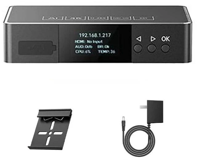 Main image of ENC1-V3P 4K30 HDMI NDI Encoder with Built-in Tally, H.265 Compression, and Multi-Protocol Support for Professional Live Streaming and Studio Use (with DIN Mount)