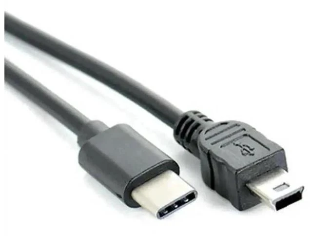 Alt view image 2 of 3 - USB-C to Mini USB OTG Cable, Direct Camera-to-Phone Cord for Canon EOS 350D/400D/450D/40D/5D/5D Mark II/7D, Instant Photo & Video Edit on Type-C Phones
