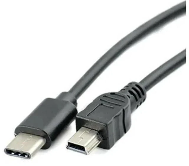 Alt view image 3 of 3 - USB-C to Mini USB OTG Cable, Direct Camera-to-Phone Cord for Canon EOS 350D/400D/450D/40D/5D/5D Mark II/7D, Instant Photo & Video Edit on Type-C Phones