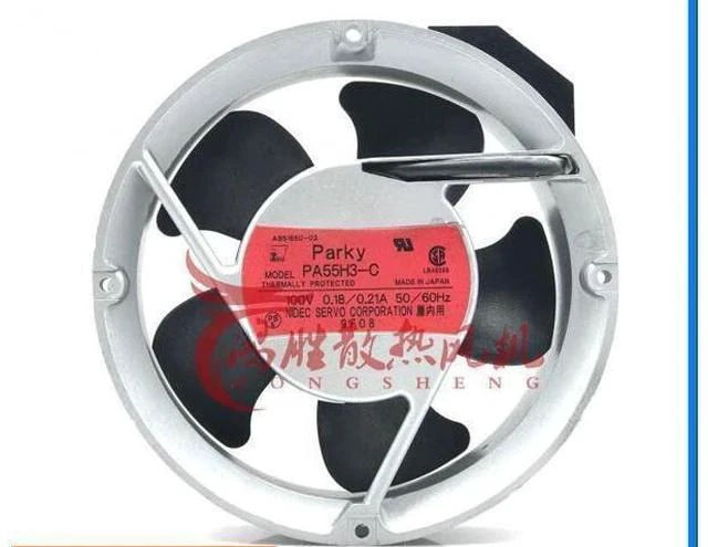 Alt view image 3 of 4 - PA55H3-C Servo fan 172*150*50mm AC 100V 17250 17cm cooling fan