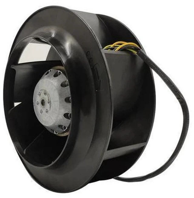 Alt view image 2 of 3 - R2D225-AV02-15 ebmpapst Centrifugal fan 400V 415V high voltage cooling fan