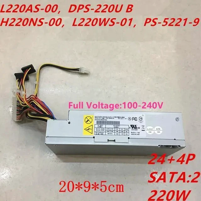 Alt view image 2 of 6 - PSU for L1200 L1210 L1320 L1700 220W Power Supply L220AS-00 DPS-220U B H220NS-00 L220WS-01 PS-5221-9 PS-5221-6