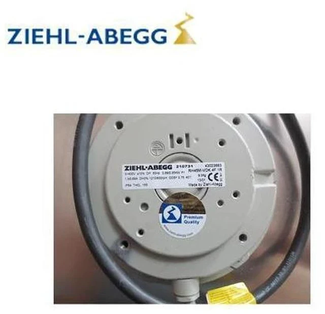 Alt view image 2 of 3 - RH45M-VDK.4F.1R Germany ZIEHL-ABEGG frequency converter centrifugal fan 450mm 350W 400V cooling fan