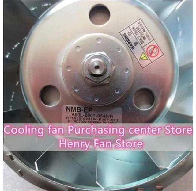 Alt view image 4 of 5 - Fanuc CNC machine tool spindle motor fan A90L-0001-0548/R RT6925-0220W-B30F-S11 cooling fan