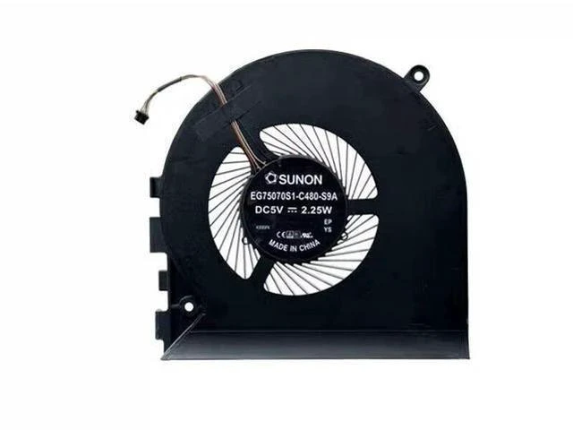 Alt view image 3 of 5 - Gpu and Cpu cooling fan for Blade Pro 17 RZ09-0287 RZ09-0314 RZ09-03295E RZ09-0368
