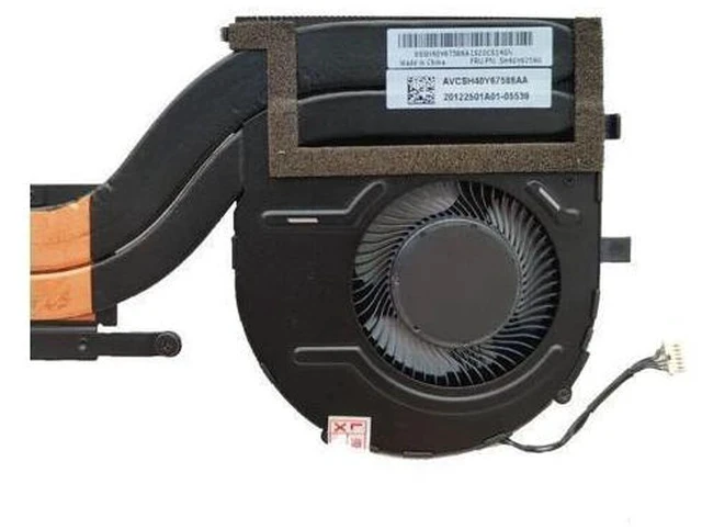Alt view image 2 of 2 - for ThinkPad X1 P1 Gen 3 Cooling Heatsink CPU GPU Fan 5H40Y67590 5H40Y67588