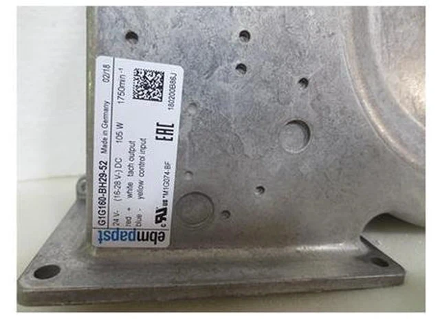 Alt view image 4 of 4 - Original authentic best coolerair cooling fan G1G160-BH29-52 24V 105W cooling blower