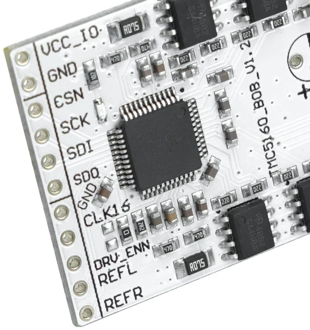 Alt view image 3 of 7 - Integrated Stepper Motor Driver Module with Incremental Encoder Input and Left/Right Limit Switch Input Support SPI and UART Communication