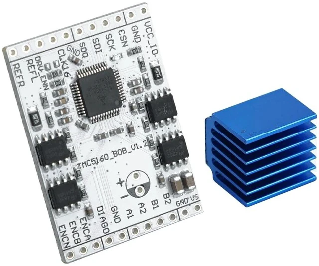 Alt view image 7 of 7 - Integrated Stepper Motor Driver Module with Incremental Encoder Input and Left/Right Limit Switch Input Support SPI and UART Communication