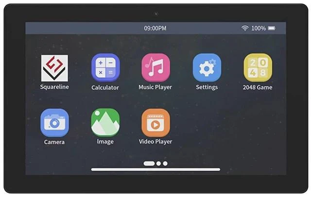 Alt view image 2 of 5 - 7" IPS Capacitive Touch Display Development Board ESP32-P4 + ESP32-C6 Dual-Core, with 2MP Camera, 1024×600, WiFi 6 & Bluetooth 5, for HMI/AI Vision/Smart Home