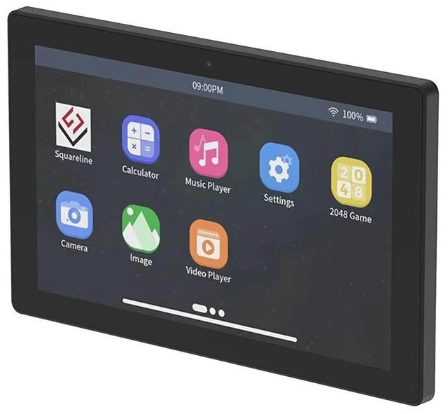 Alt view image 3 of 5 - 7" IPS Capacitive Touch Display Development Board ESP32-P4 + ESP32-C6 Dual-Core, with 2MP Camera, 1024×600, WiFi 6 & Bluetooth 5, for HMI/AI Vision/Smart Home