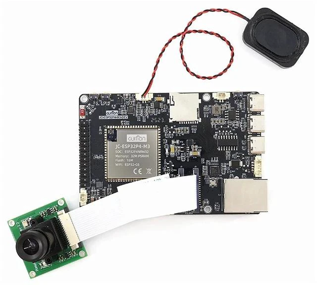 Alt view image 2 of 6 - ESP32-P4 Development Board Dual-Core RISC-V + ESP32-C6 Co-Processor, Camera/Ethernet/DSI Display Support