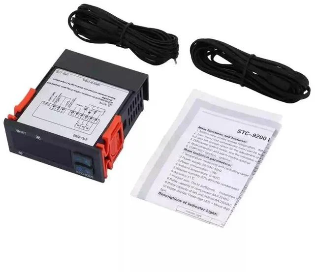 Alt view image 2 of 5 - STC-9200 Refrigeration Defrost Fan Controller Electronic Temperature Controller for Cold Storage, Refrigerator & Freezer