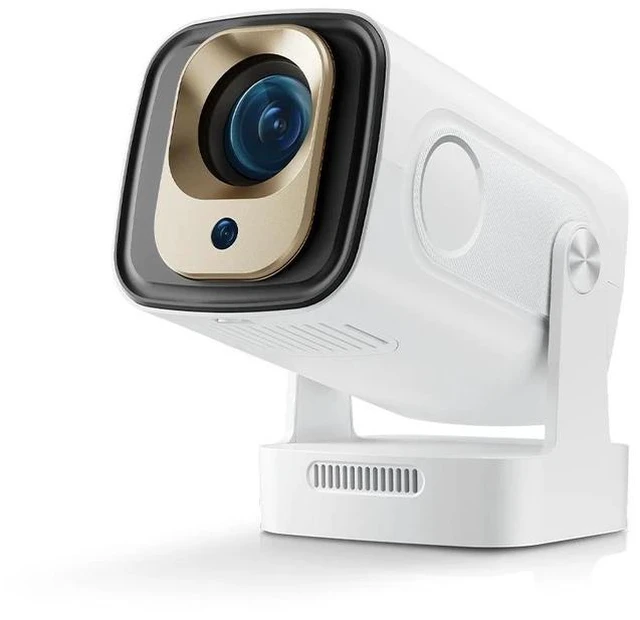 Alt view image 7 of 7 - HY260Pro Projector H713 Chip, Android 11 Smart System, HD 4K, Auto-Focus Barrel Projector, Android Version, White