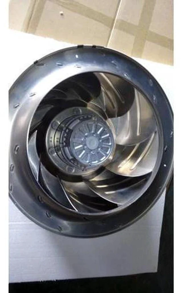 Alt view image 2 of 4 - New ABB Inverter Fan R4D560-AQ03-01 Original EBM Dual Voltage 230/400V AC Centrifugal fan