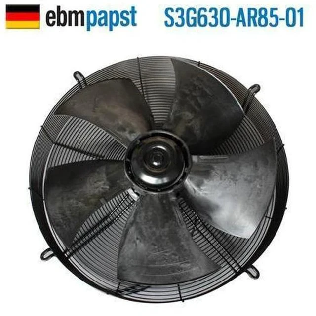 Main image of New spot ebmpapst S3G630-AR85-01 380V 970W outer rotor waterproof fan 630MM 970W 380V axial fan