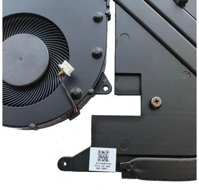 Alt view image 4 of 4 - For Legion 5-15ARH05H 5P-15ARH05H CPU Heatsink Cooling Fan 5H40S20132