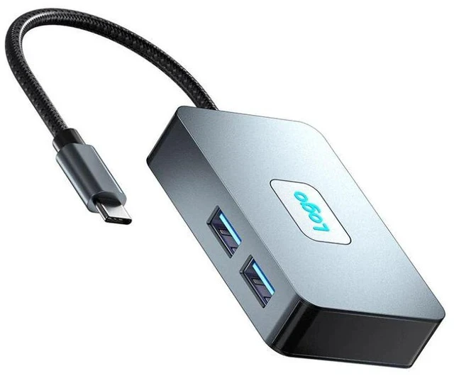 Alt view image 3 of 4 - Five-in-One Expansion Dock for Laptop - USB 3.0 Hub with Multiple Interface Converter - Type-C Expansion Dock (5 IN 1)
