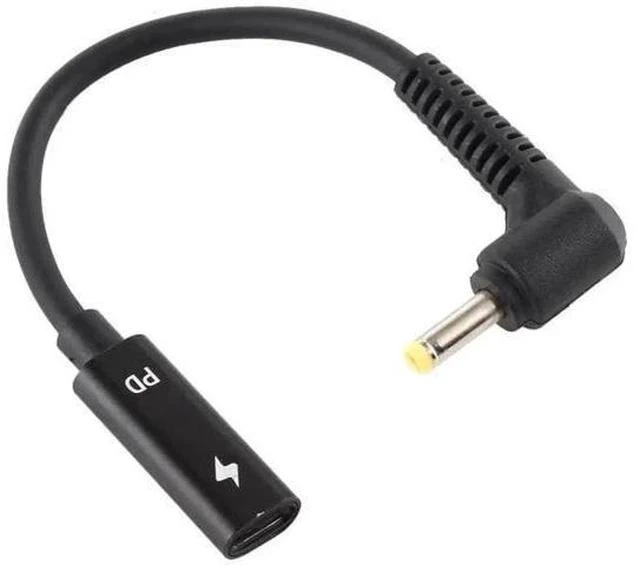 Alt view image 4 of 5 - USB-C to DC 4.0×1.7mm Plug Charging Power Cable