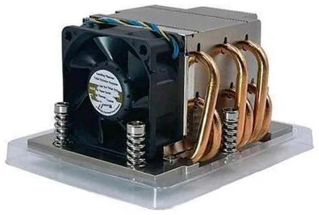 Main image of Suitable for 2U SP5 CPU cooler with 6 copper tubes 380W server cooler, workstation processor PC cooler, 4PIN 6025MM fan