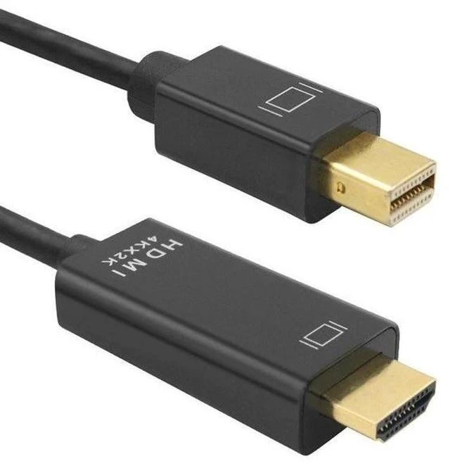 Main image of 4K Mini DisplayPort to HDMI Cable 1.8m 4K/2K 1080p@60Hz, Mini DP to HDMI, Aluminum Shell for MacBook/Surface/PC, DisplayPort Compliant