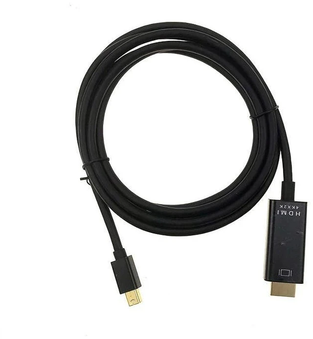 Alt view image 3 of 4 - 4K Mini DisplayPort to HDMI Cable 1.8m 4K/2K 1080p@60Hz, Mini DP to HDMI, Aluminum Shell for MacBook/Surface/PC, DisplayPort Compliant