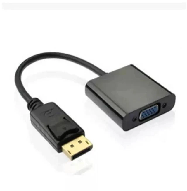 Alt view image 2 of 2 - DP to VGA Adapter Cable DisplayPort Male to VGA Female, 1080p HD Video Converter for PC/Laptop to Monitor/Projector, Plug-and-Play