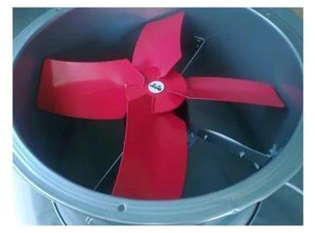 Alt view image 2 of 3 - Stainless steel fan 220V high temperature resistance s industry low noise axial flow centrifugal fan