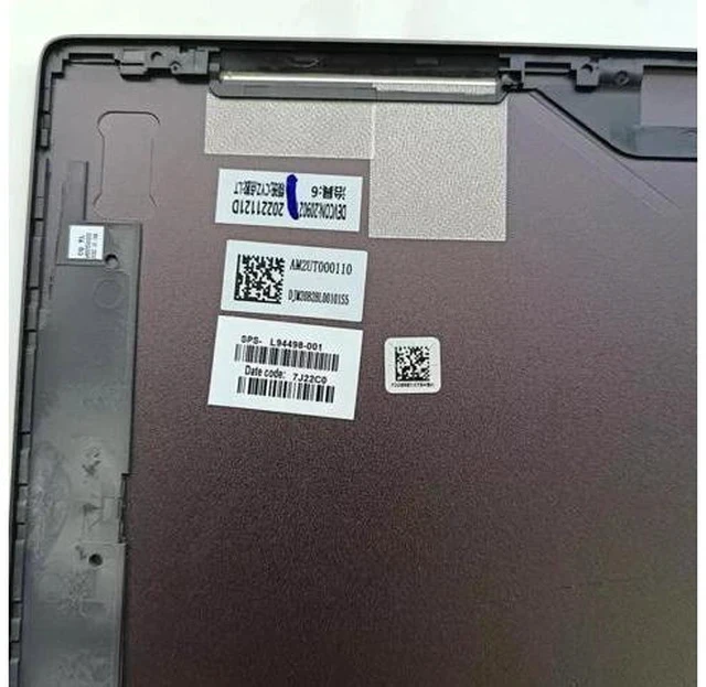 Alt view image 3 of 5 - L94498-001 For HP Envy X360 13-AY Rear Lid Top Back Cover Brown LCD Hinges Rear