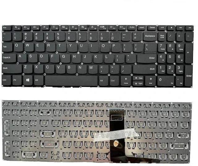 Main image of Laptop Replacement US Layout Keyboard for Lenovo Ideapad 3-15ADA 3-15ARE 3-15IGL 3-15IML 330S-15ARR 330S-15AST 330S-15IKB S340-15API S340-15IWL.V130-15IGM V130-15IKB 81NC, 81N8, 81VW