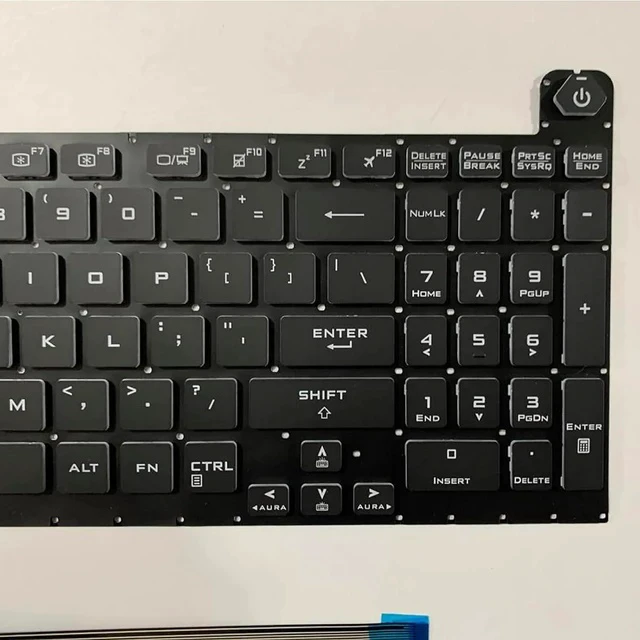 Alt view image 5 of 7 - Laptop Replacement US Layout Colorful Backlight Keyboard for Asus TUF Gaming A15 FX506 FA506 FA556 TUF506.TUF A17 FA706.TUF Gaming F17 FX706LI FX706 FX706L FA706U FX706U FA706 661VUS00