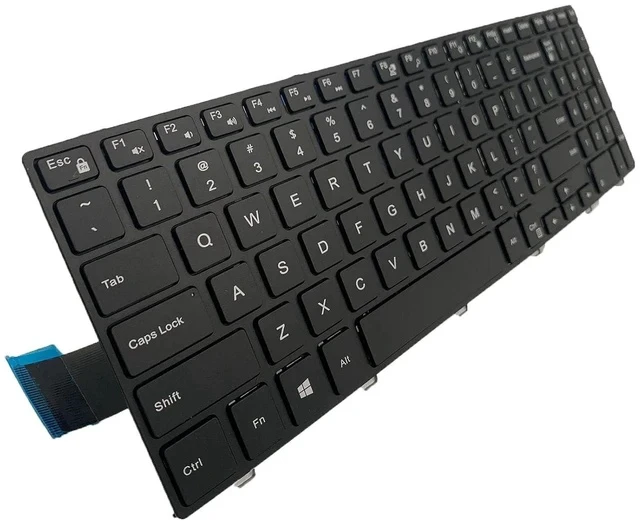 Alt view image 4 of 4 - Laptop Replacement US Layout Keyboard for Dell Inspiron 15 3000 Series 3541 3542 3543 3552 3553 3558 3559,15 5000 Series 5542 5543 5545 5547 5548 5552 5557 5558 5559, 17 5000 Series 5748 5749 5755