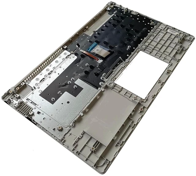 Alt view image 7 of 7 - M50456-001 Replacement for HP 17-CN 17-CP17T-CN 17Z-CP Laptop Upper Top Cover Case Palmrest Backlit US Keyboard Assembly Part Silver