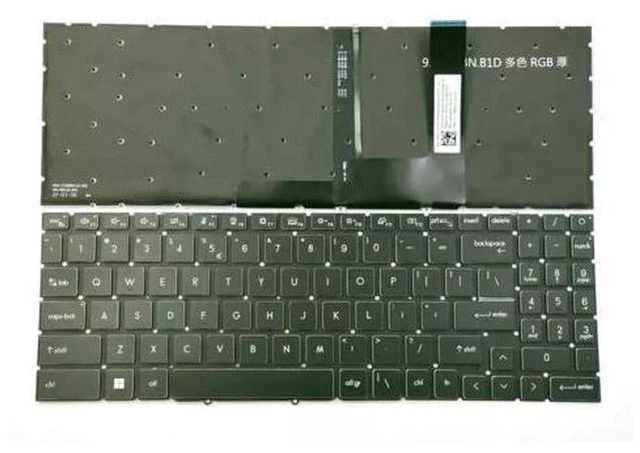 Main image of For Pulse GL66 11UCK 12UEK 12UGK GL76 11UCK 11UDK RGB Backlit US Keyboard MS-1584