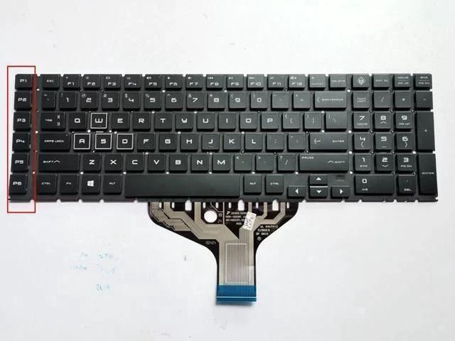 Main image of replacement keyboard for HP OMEN Plus 17-CB 17-cb0000 17-cb1000 17-CB1080NR US RGB