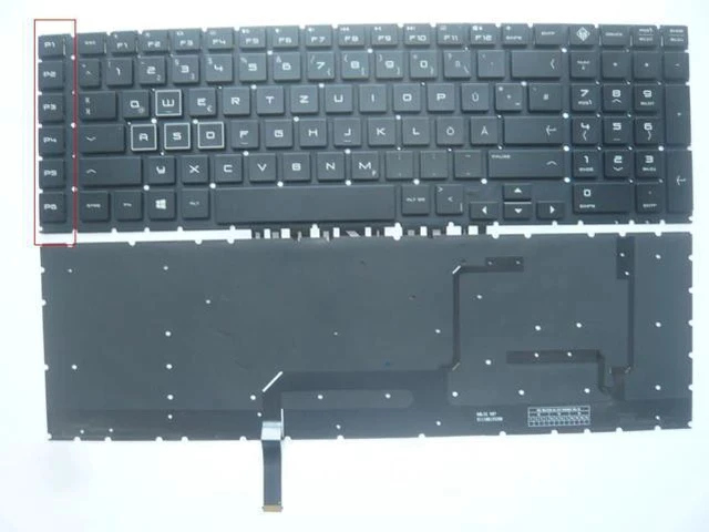 Alt view image 2 of 4 - replacement keyboard for HP OMEN Plus 17-CB 17-cb0000 17-cb1000 17-CB1080NR US RGB