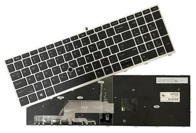 Alt view image 2 of 5 - US Replacment keyboard for HP ProBook 650 G4 G5 Laptop Keyboard US Backlit Silver