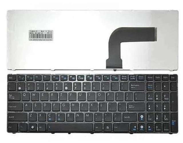 Main image of US Keyboard for ASUS G60 Glossry Frame Black V111462AK1 Laptop Keyboard