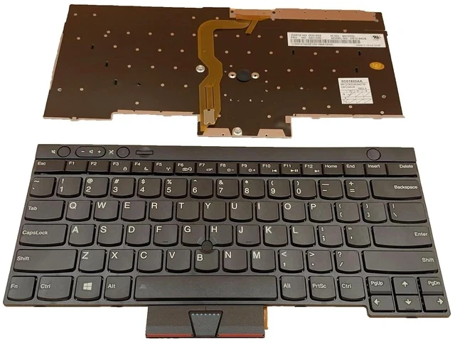 Alt view image 3 of 5 - Laptop Replacement US Layout No Pointer Keyboard for Lenovo IBM ThinkPad T430 T430S T430I X230 X230T X230I T530 W530 (Not Fit T430U X230S) 04W2250, 04W3025, 04W2369, 04W3063, 04W3174