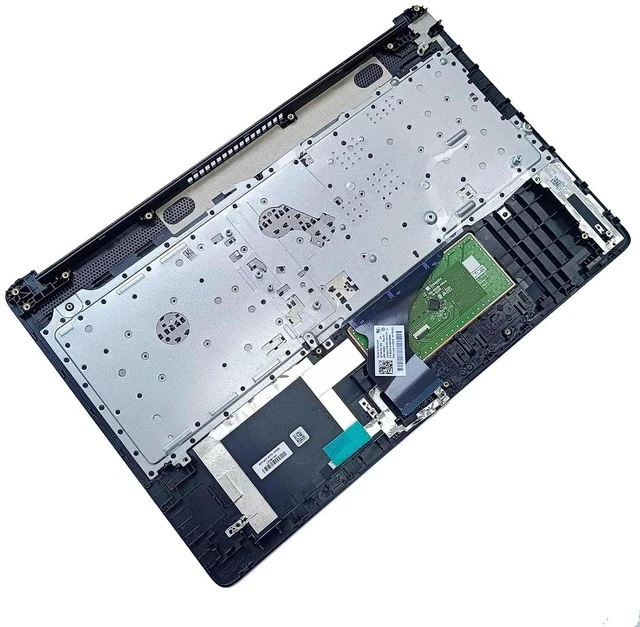 Alt view image 5 of 7 - Replacement for HP 15-DA 15-DB 15-DR 15-DA0053WM 15-DA0012DX 15-DA0073WM Trackpad AHS Laptop Upper Top Cover Case Palmrest Not-Backlit Keyboard Touchpad Assembly Part L20387-001 AP29M000400