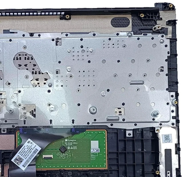 Alt view image 7 of 7 - Replacement for HP 15-DA 15-DB 15-DR 15-DA0053WM 15-DA0012DX 15-DA0073WM Trackpad AHS Laptop Upper Top Cover Case Palmrest Not-Backlit Keyboard Touchpad Assembly Part L20387-001 AP29M000400